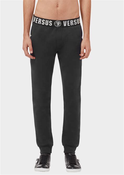 versace versus mens sweatpants|Versace denim pants.